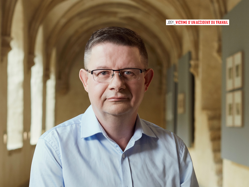 Josy – victime d’un accident du travail