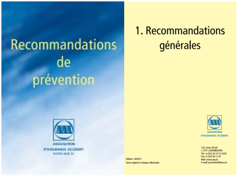 R01 Recommandations générales – Recommandations de prévention