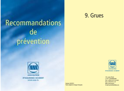 R09 Grues – Recommandations de prévention