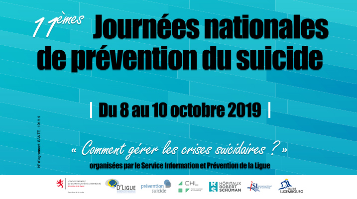 11èmes journées nationales de prévention du suicide
