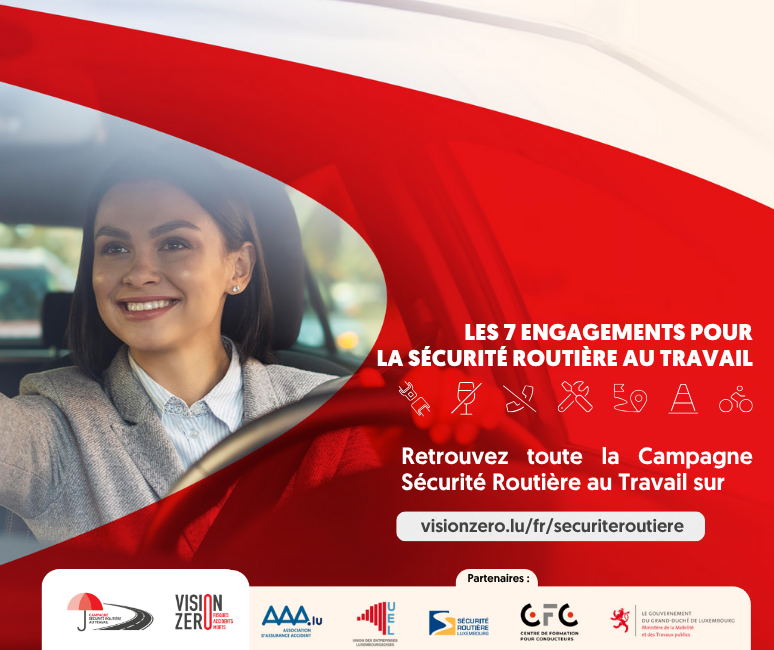 Campagne Sécurité Routière au Travail - Banner